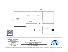 8131 Lyndon B Johnson Fwy, Dallas, TX for rent Floor Plan- Image 1 of 1