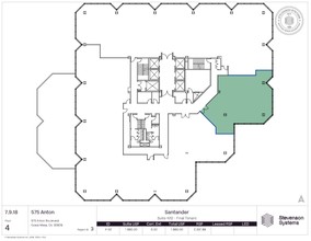 535-575 Anton Blvd, Costa Mesa, CA for rent Floor Plan- Image 2 of 3