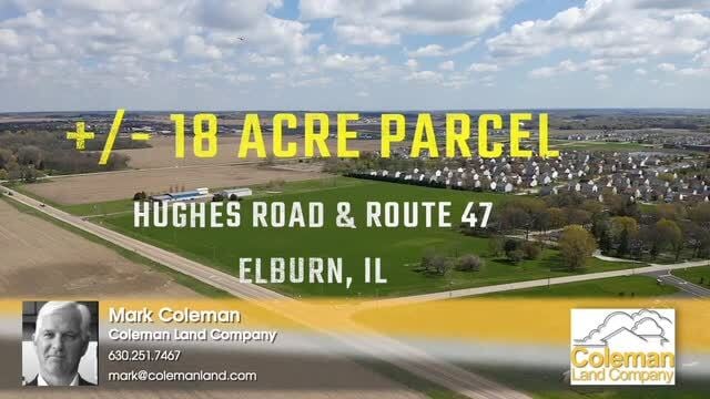 NEC SR#47 & Hughes Road, Elburn, IL for sale - Commercial Listing Video - Image 2 of 10