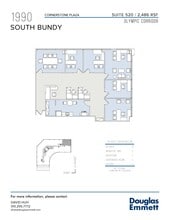 1990 S Bundy Dr, Los Angeles, CA to rent Floor Plan- Image 1 of 11