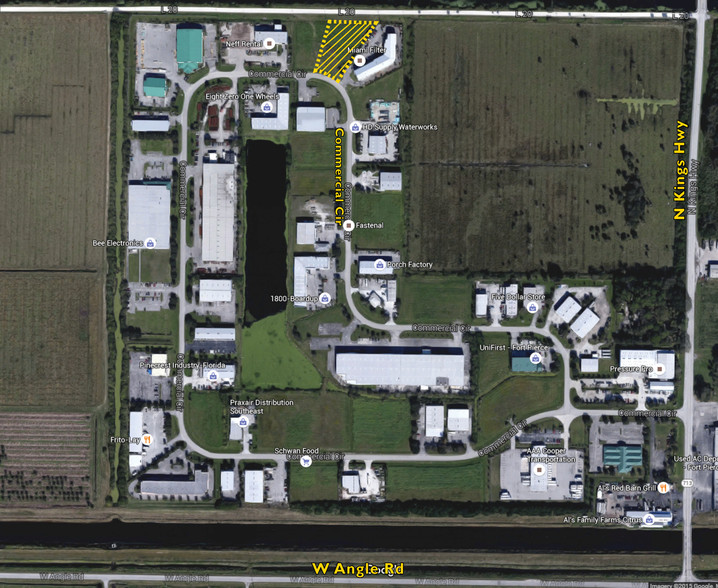 N Kings Hwy And Commercial Cir, Fort Pierce, FL for sale - Aerial - Image 1 of 1