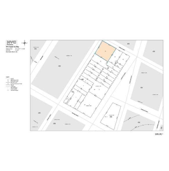 72 Spring St, New York, NY for rent - Plat Map - Image 2 of 2