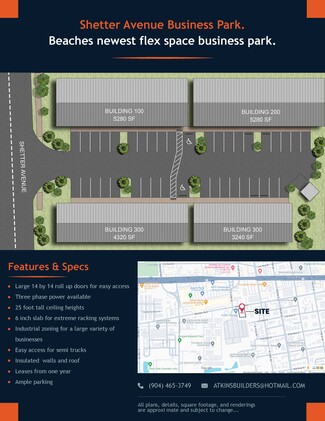 More details for 1160 Shetter Ave, Jacksonville Beach, FL - Industrial for Rent