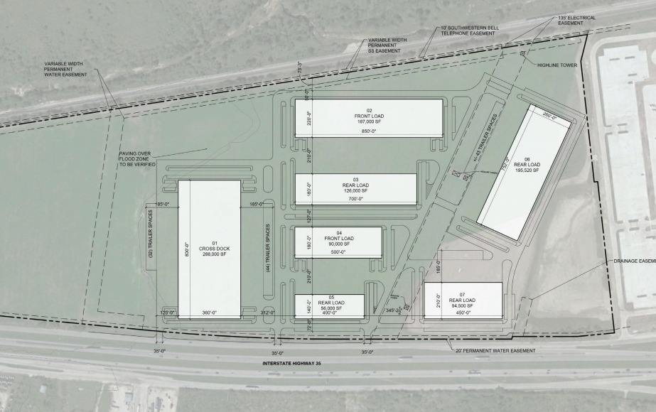 IH-35 & Fischer Road, San Antonio, TX for rent - Site Plan - Image 3 of 4