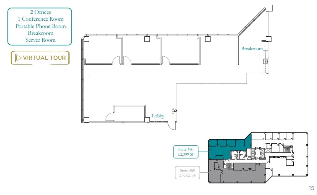 1 Almaden Blvd, San Jose, CA to rent Floor Plan- Image 1 of 1