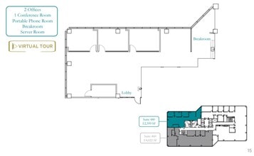 1 Almaden Blvd, San Jose, CA to rent Floor Plan- Image 1 of 1