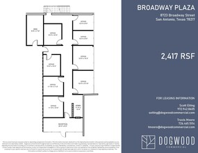 8800-8856 Broadway St, San Antonio, TX for rent Floor Plan- Image 1 of 1