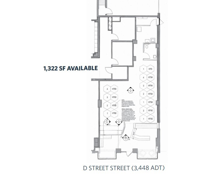 625 D St NW, Washington, DC for rent Floor Plan- Image 1 of 1