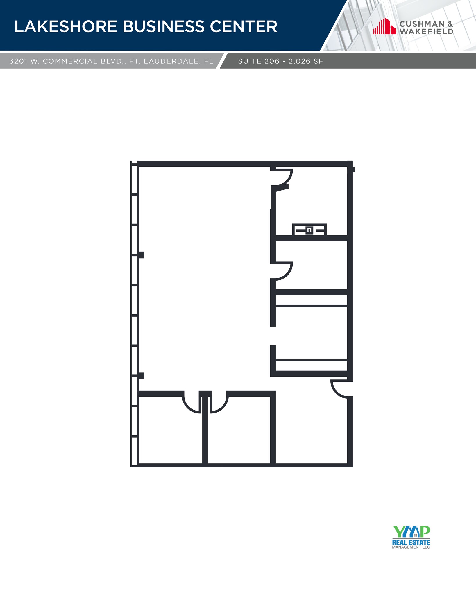 3201 W Commercial Blvd, Fort Lauderdale, FL for rent Site Plan- Image 1 of 1