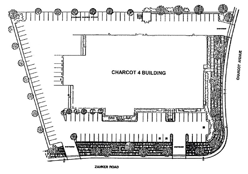 2191-2199 Zanker Rd, San Jose, CA for rent - Site Plan - Image 3 of 3