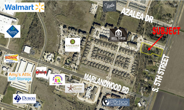 3508 S 5th St, Temple, TX - aerial  map view - Image1