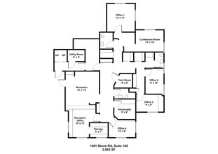 1401 Stone Rd, Rochester, NY for rent Floor Plan- Image 1 of 7