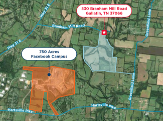 More details for 530 Branham Mill Rd, Gallatin, TN - Land for Sale