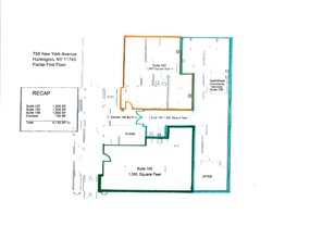 755 New York Ave, Huntington, NY for rent Site Plan- Image 1 of 2