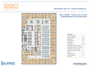 280 Park Ave, New York, NY for rent Floor Plan- Image 2 of 4