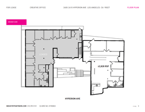 2400-2410 Hyperion Ave, Los Angeles, CA for rent Floor Plan- Image 1 of 1