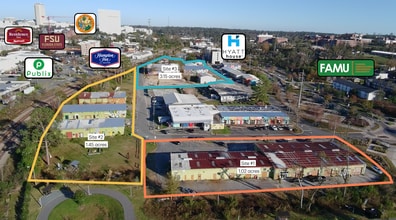 635 Railroad Sq, Tallahassee, FL - AERIAL  map view - Image1