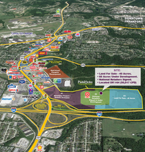 I-64 & U.S. 127 Hwy, Frankfort, KY - aerial  map view - Image1