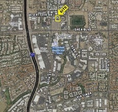 9097 E Desert Cove Dr, Scottsdale, AZ - AERIAL  map view