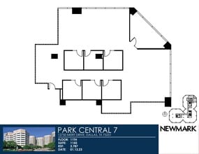 12750 Merit Dr, Dallas, TX to rent Floor Plan- Image 1 of 1