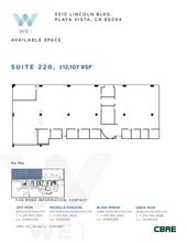 5510 Lincoln Blvd, Playa Vista, CA for rent Floor Plan- Image 1 of 8