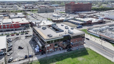 1726-1728 Holmes St, Kansas City, MO - AERIAL  map view