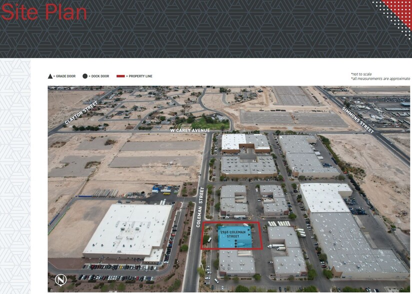 2965 Coleman St, North Las Vegas, NV for sale - Site Plan - Image 2 of 20