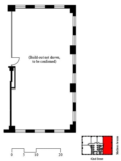 315 Madison Ave, New York, NY to rent Floor Plan- Image 1 of 1