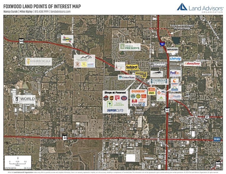 0 US Hwy 27 and NW 49th Ave, Ocala, FL for sale - Aerial - Image 2 of 4