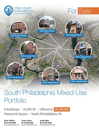 More details for South Philadelphia Mixed-Use Portfolio – for Sale, Philadelphia, PA