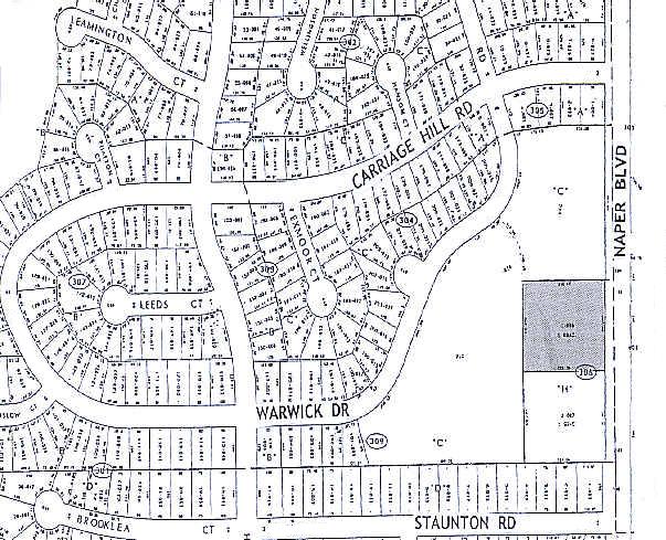 2015 S Naper Blvd, Naperville, IL for rent - Plat Map - Image 2 of 2