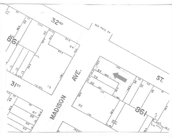 149 Madison Ave, New York, NY for sale - Plat Map - Image 1 of 1