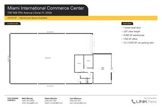 7950-7966 NW 14th St, Miami, FL to rent Site Plan- Image 1 of 17