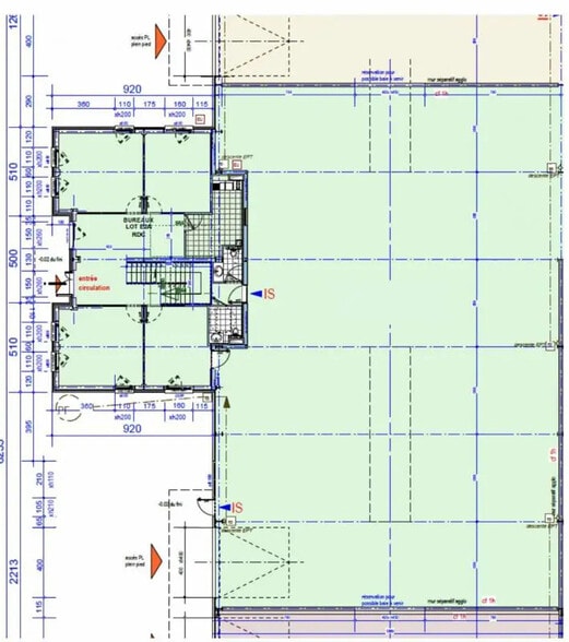 Office in Saint-Priest to rent - Floor Plan - Image 3 of 3