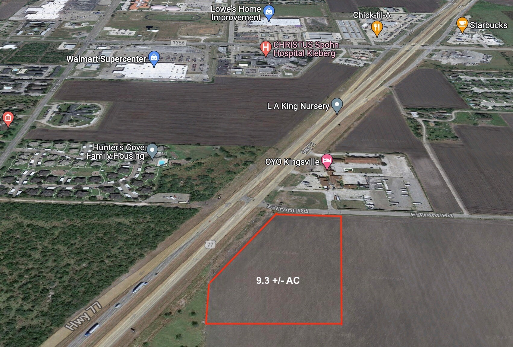 Trant, Kingsville, TX for sale Aerial- Image 1 of 1