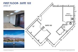 12035 N Saguaro Blvd, Fountain Hills, AZ for rent Floor Plan- Image 2 of 2