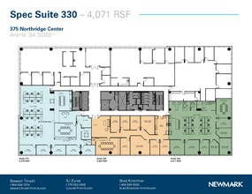 375 Northridge Rd, Atlanta, GA to rent Floor Plan- Image 1 of 1