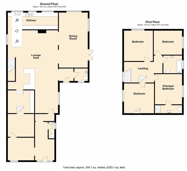 The Slad, Newnham for sale - Floor Plan - Image 3 of 3