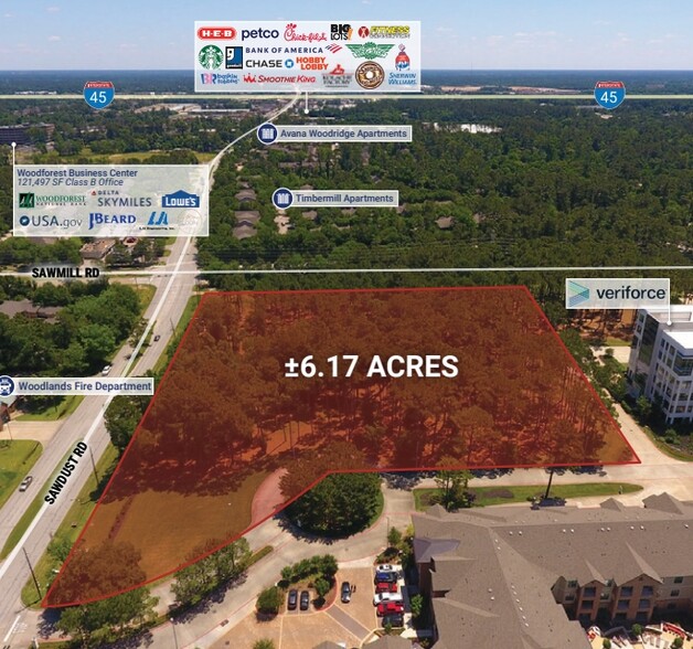 Sierra Pines & Sawdust Rd, Spring, TX for sale - Building Photo - Image 1 of 1