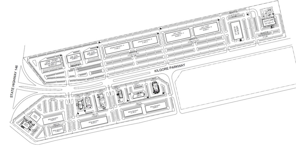 Hwy 146 & Kilgore Pky, Baytown, TX for rent - Site Plan - Image 3 of 6