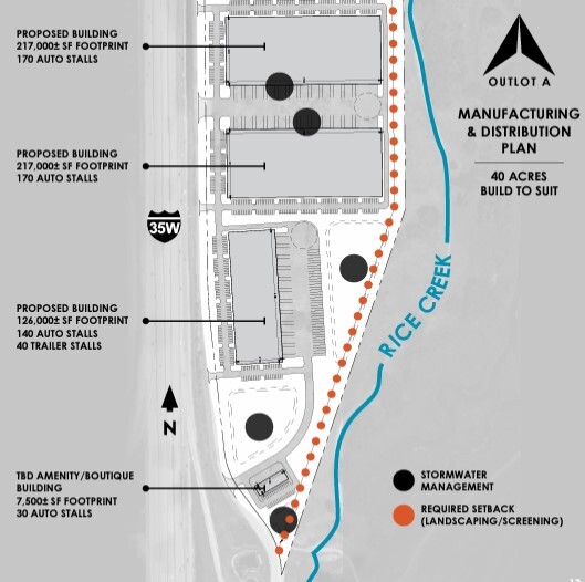 5400 Old Highway 8, Arden Hills, MN for rent - Site Plan - Image 3 of 3