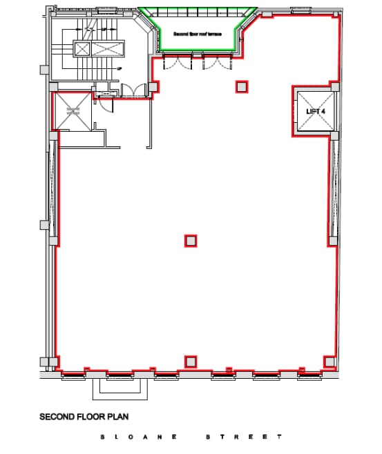 257A Pavilion Rd, London to rent Floor Plan- Image 1 of 5