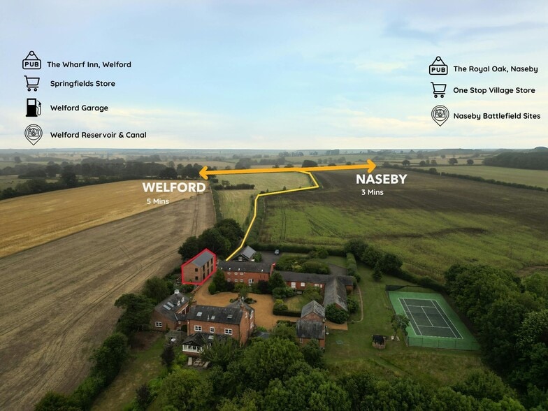 Welford Road Road, Naseby to rent - Building Photo - Image 2 of 7