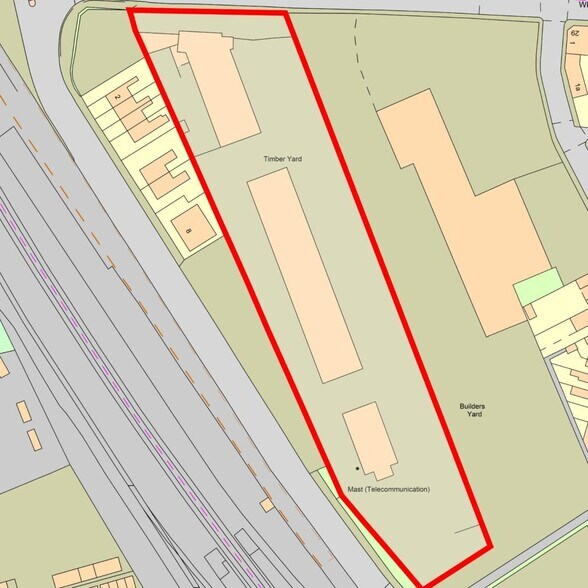 Wharf Road, Grantham portfolio of 3 properties for sale on LoopNet.co.uk - Plat Map - Image 2 of 8