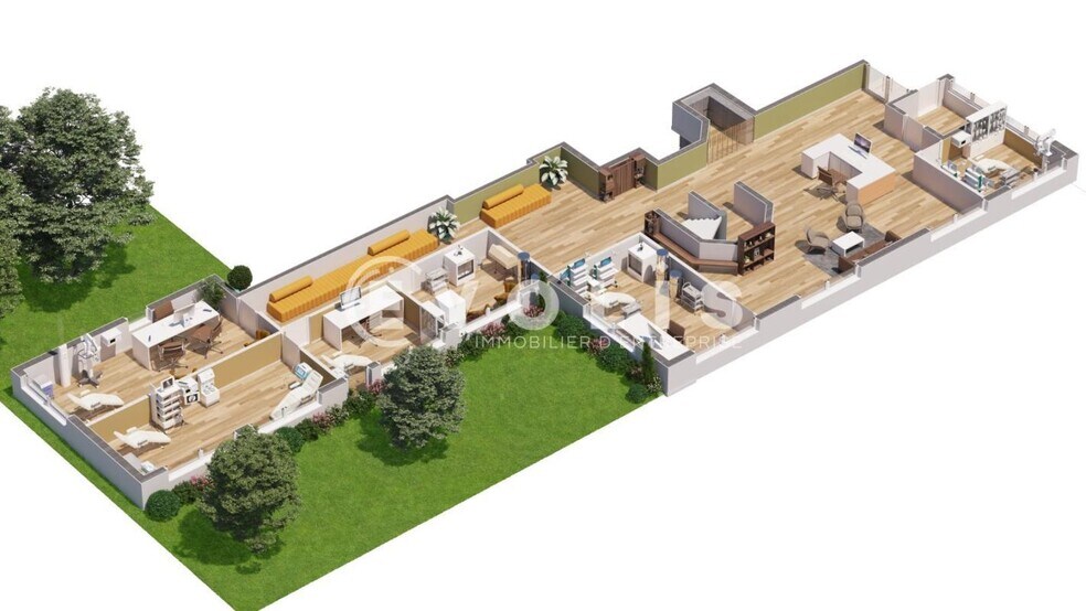 Light Industrial in Fresnes for sale - Floor Plan - Image 3 of 6