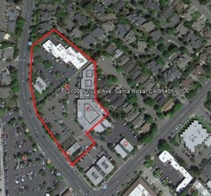 2700 Yulupa Ave, Santa Rosa, CA - aerial  map view