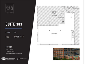 213 W Institute Pl, Chicago, IL for rent Floor Plan- Image 1 of 1