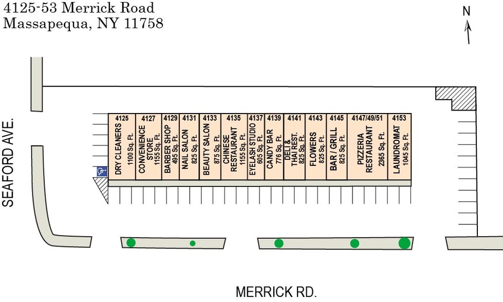 4125-4153 Merrick Rd, Massapequa, NY for sale - Building Photo - Image 2 of 7