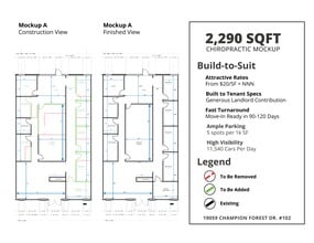 19059 Champion Forest Dr, Spring, TX to rent Site Plan- Image 2 of 10