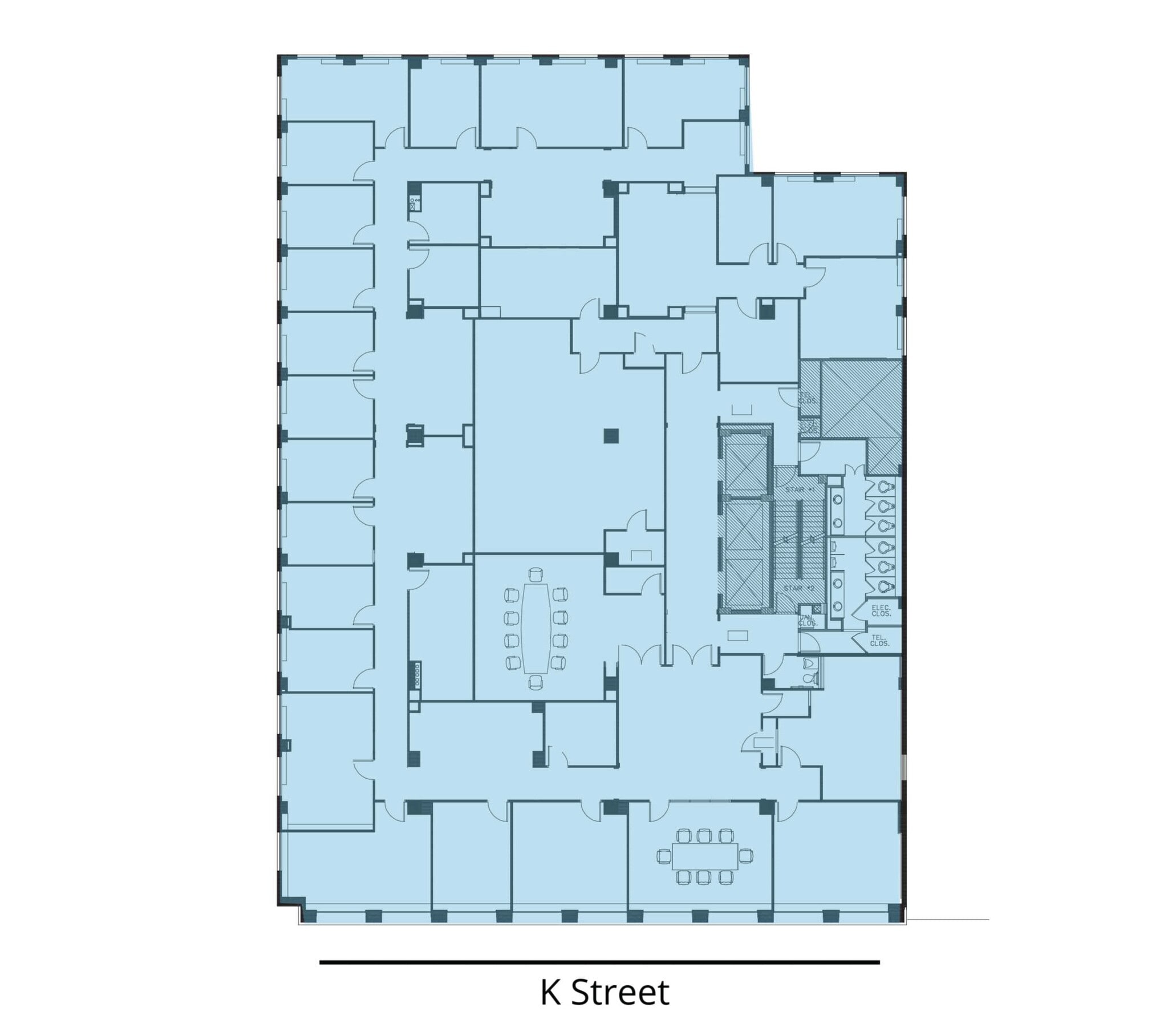 1750 K St NW, Washington, DC to rent Floor Plan- Image 1 of 1